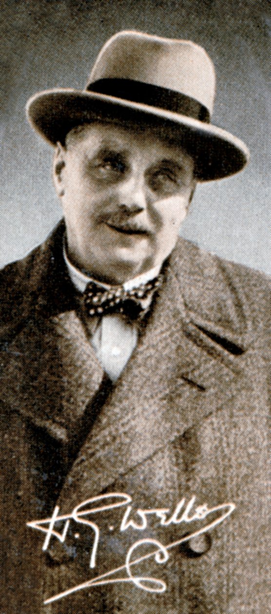 Herbert George HG Wells 1866-1946, englischer Schriftsteller, 1935 von Unbekannt
