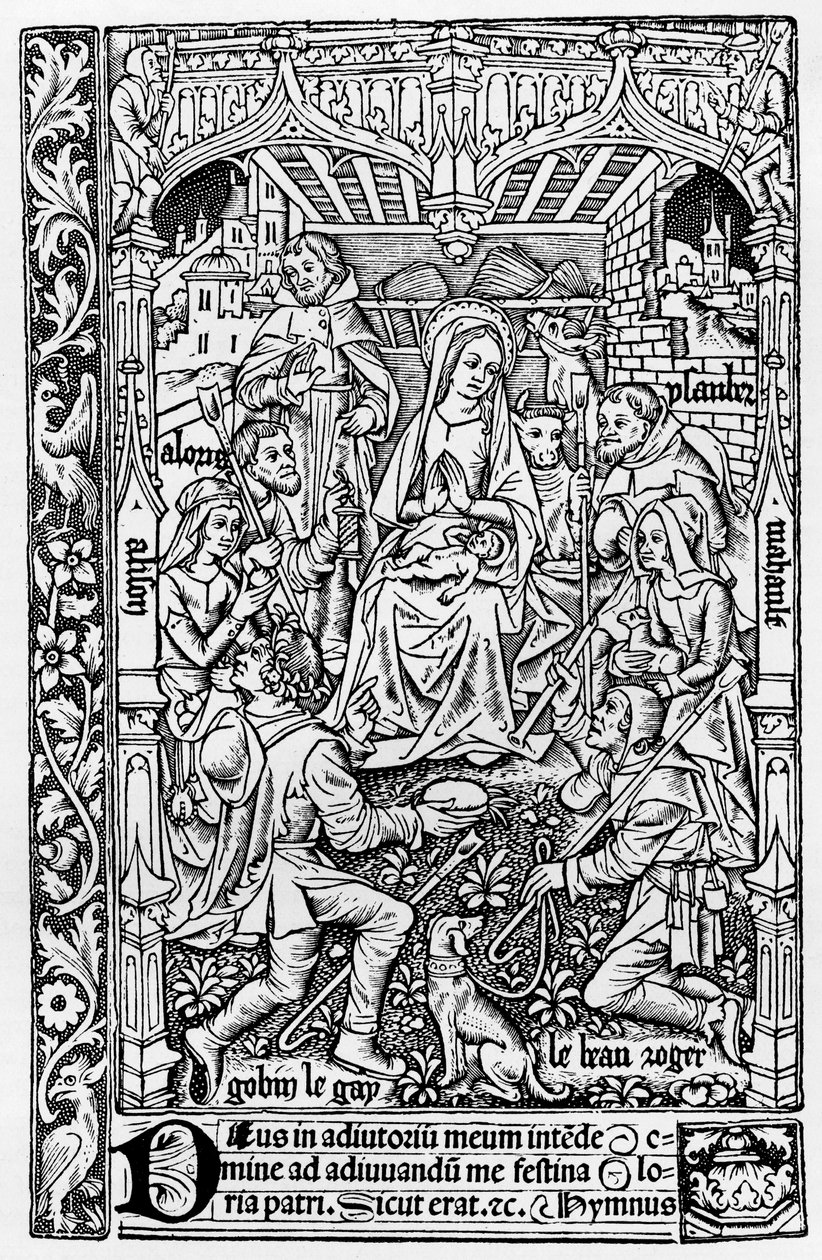 Heures a lusaige de Romme, Paris, Pigouchet für Vostre, 20. Dezember 1502, 1910 von Unbekannt