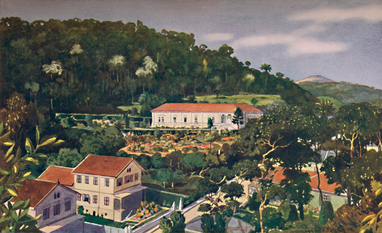 Die britische Gesandtschaft, Petropolis, 1914 von Unbekannt