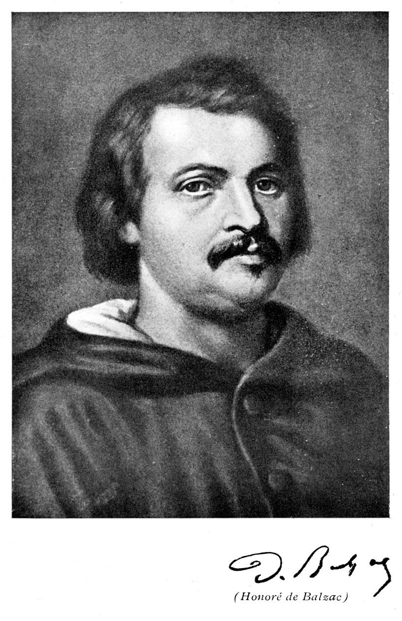 Honoré de Balzac 1799-1850, französischer Romanautor und Literaturkritiker von Unbekannt