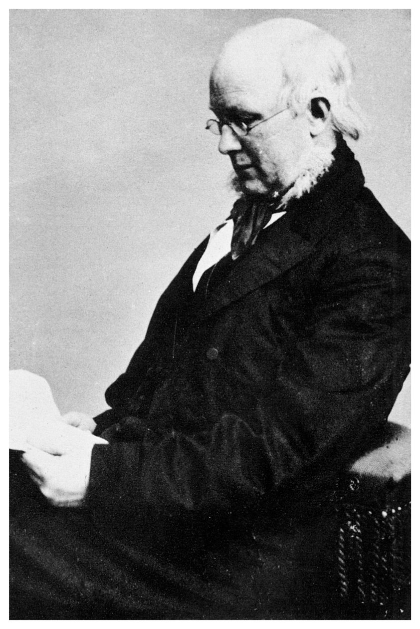 Horace Greeley, amerikanischer Zeitungsredakteur und Politiker, ca. 1865, 1955 von Unbekannt