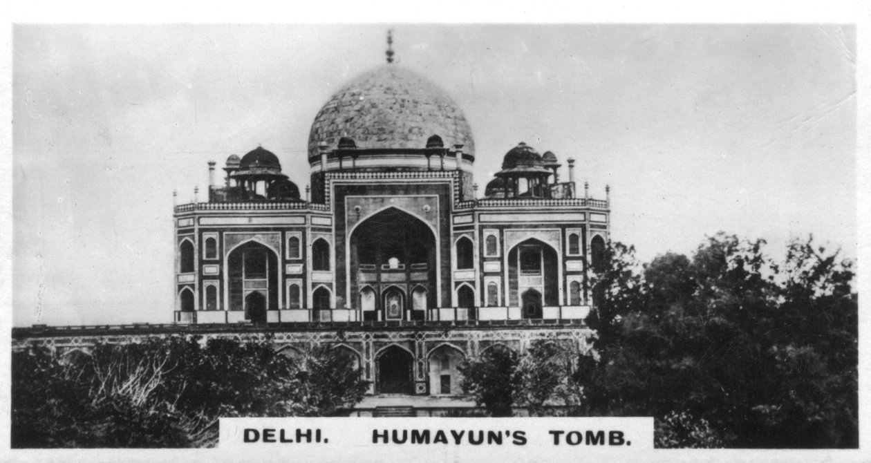 Humayuns Grab, Delhi, Indien, um 1925 von Unbekannt