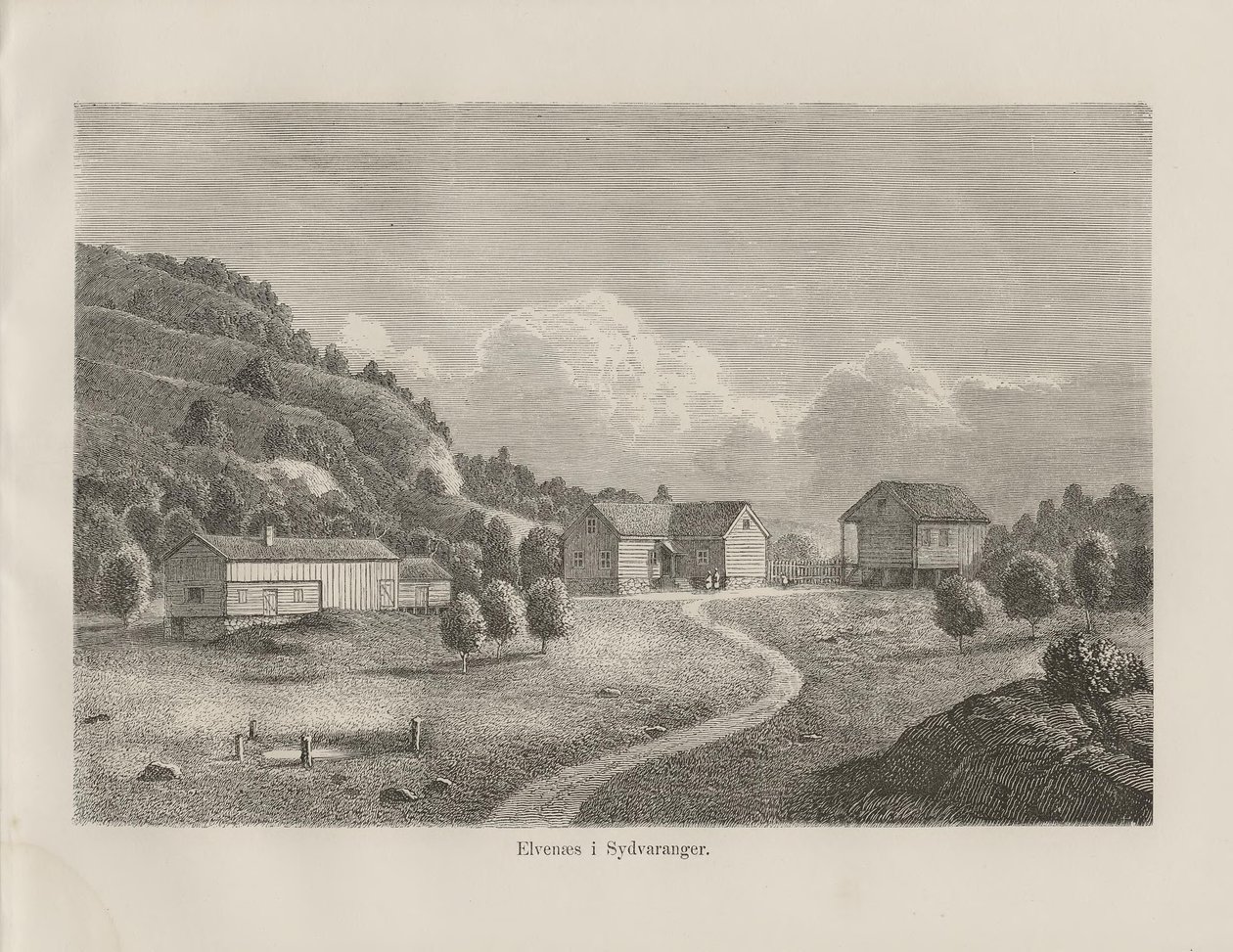 Illustration aus dem Buch Nordiska taflor von unbekanntem Autor und veröffentlicht von Albert Bonnier von Unbekannt