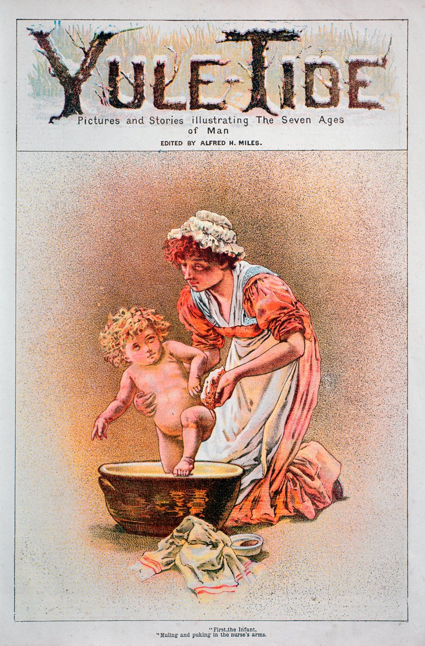 Illustration aus Yuletide, 1882 von Unbekannt