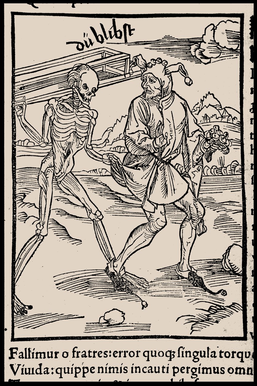 Illustration zum Buch Narrenschiff von Sebastian Brant, 1497 von Unbekannt