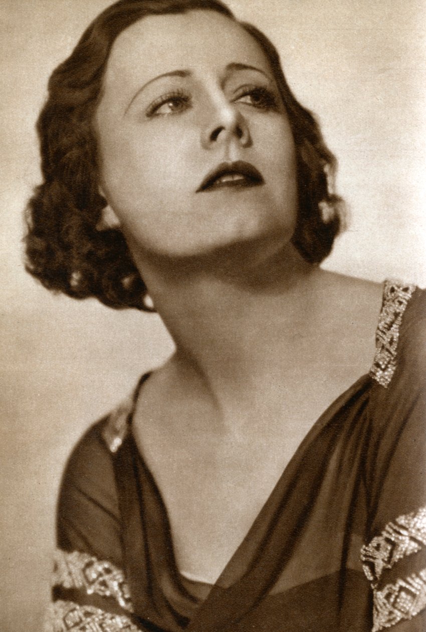 Irene Dunne, amerikanische Schauspielerin, 1933 von Unbekannt