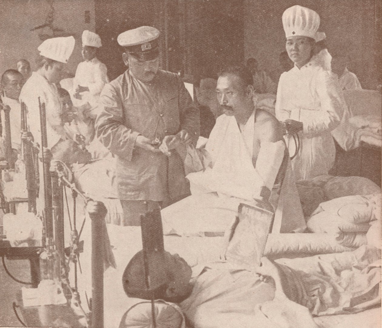 Japanisches Militärkrankenhaus, 1905-1907 von Unbekannt