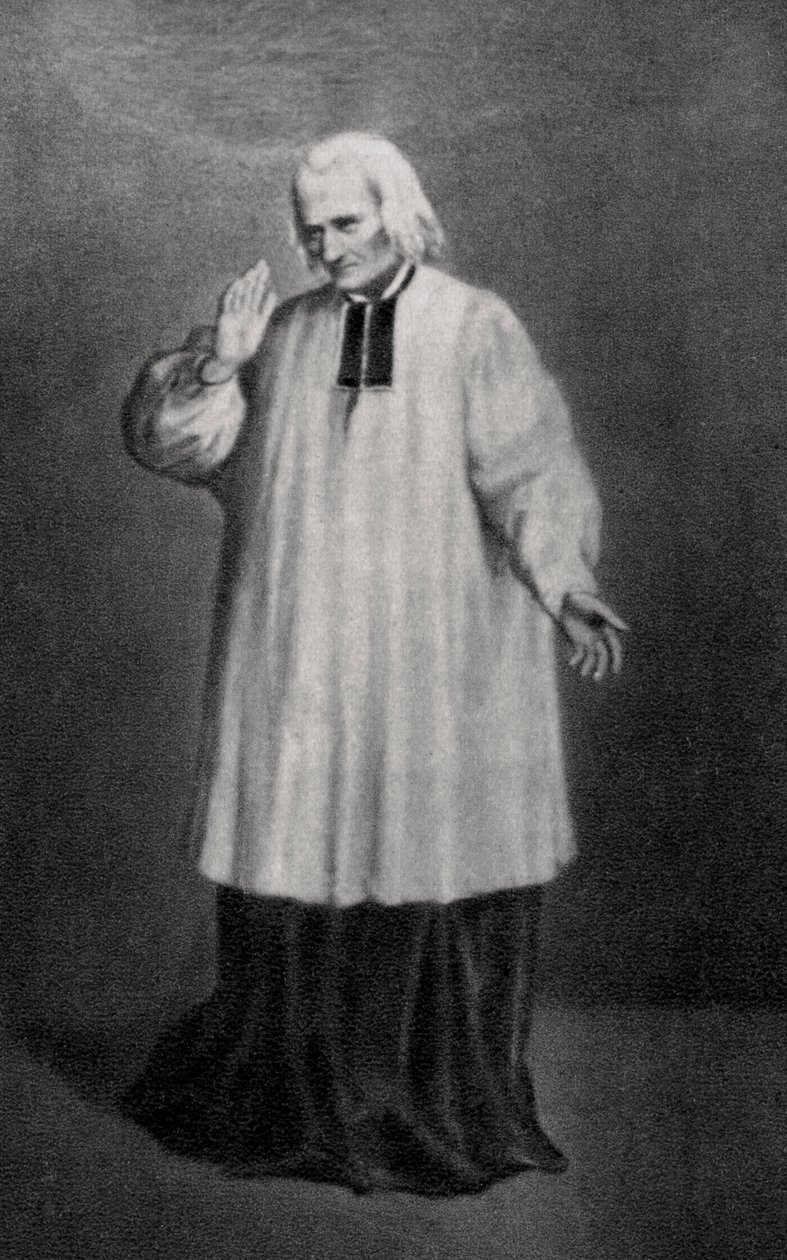 Jean-Marie Vianney, Pfarrer von Ars, französischer Priester von Unbekannt