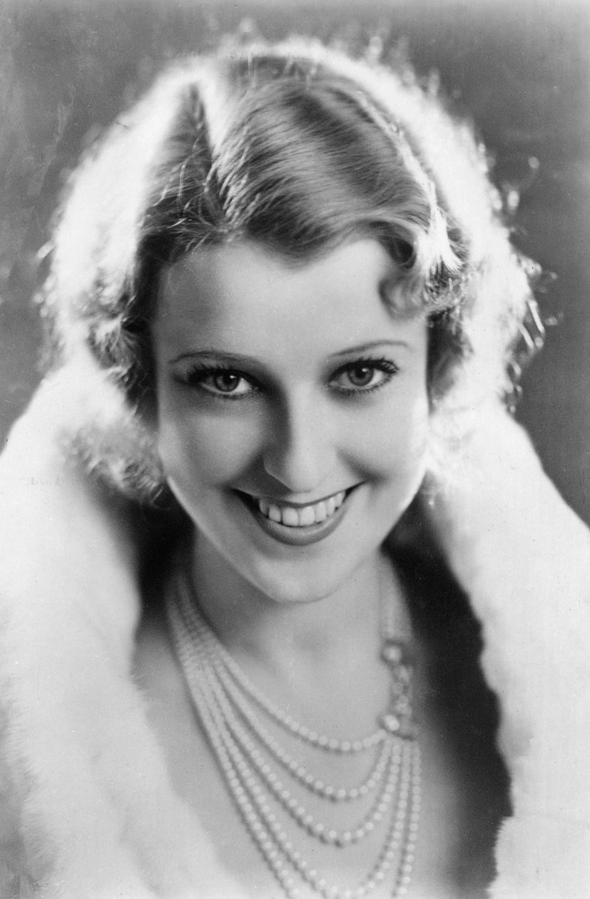 Jeanette MacDonald, amerikanische Schauspielerin und Sängerin von Unbekannt