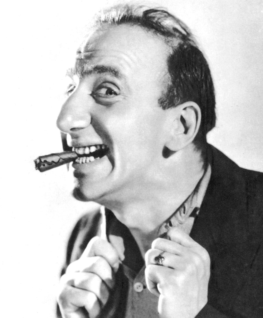 Jimmy Durante, amerikanischer Sänger, Pianist, Schauspieler und Komiker, 1934-1935 von Unbekannt