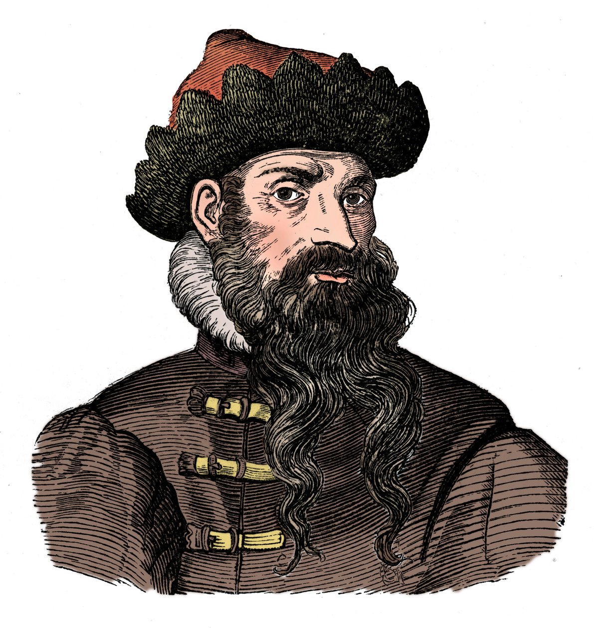 Johann Gutenberg, deutscher Metallarbeiter und Erfinder, 16. Jahrhundert, 1870 von Unbekannt