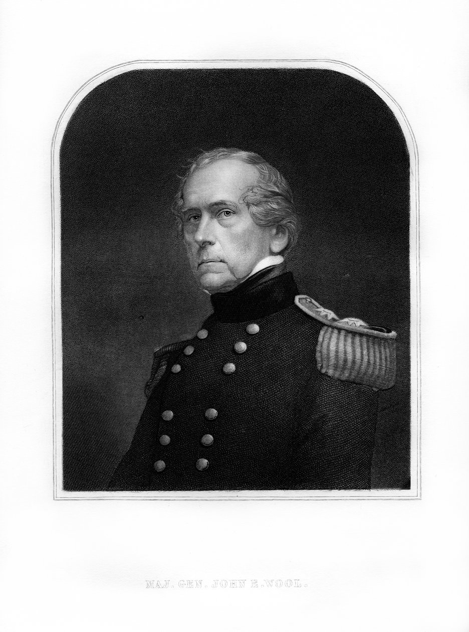 John Ellis Wool, Offizier in der US-Armee, 1872 von Unbekannt