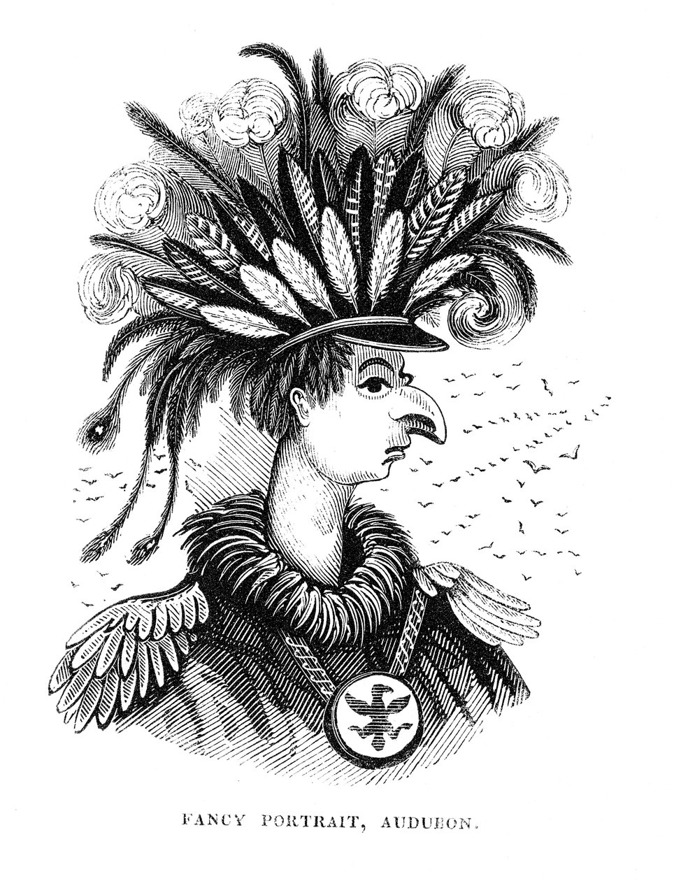 John James Audubon 1780-1851, amerikanischer Ornithologe und Künstler, 1836 von Unbekannt