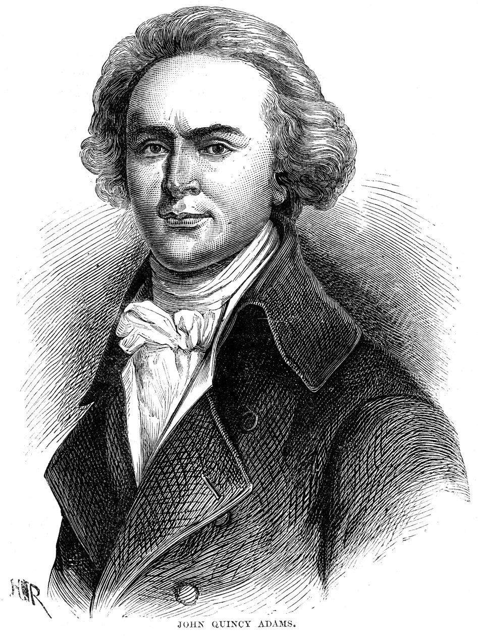 John Quincy Adams, 6. Präsident der Vereinigten Staaten, um 1880 von Unbekannt