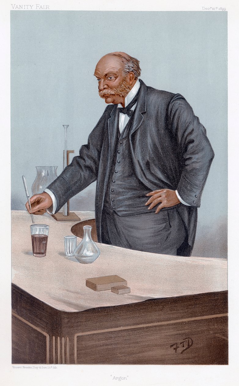 John William Strutt, 3. Baron Rayleigh, britischer Wissenschaftler, 1899 von Unbekannt