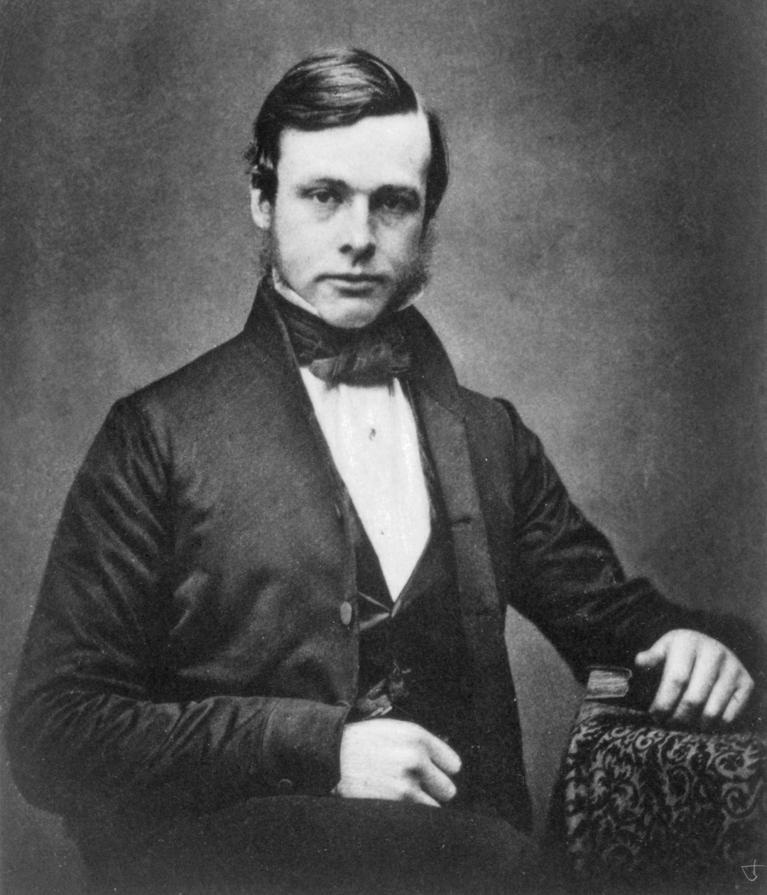 Joseph Lister, englischer Chirurg und Pionier der antiseptischen Chirurgie, ca. 1855 von Unbekannt