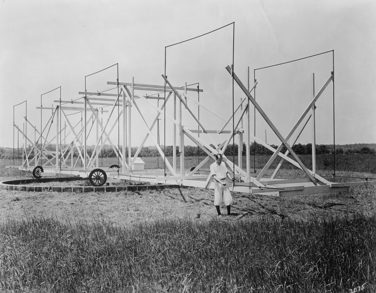 Karl Guthe Jansky, amerikanischer Physiker und Radioingenieur, ca. 1940 von Unbekannt