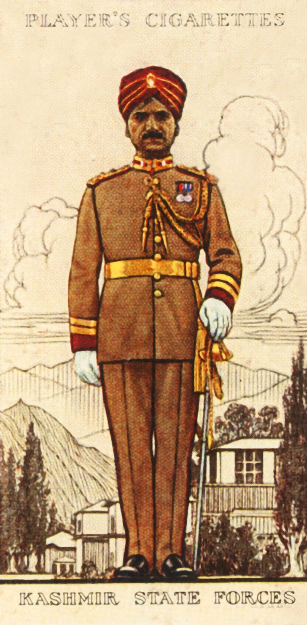 Kashmir-Streitkräfte, 1936 von Unbekannt