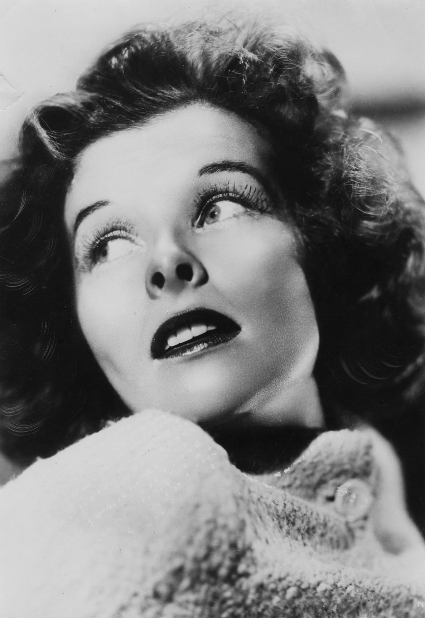 Katharine Hepburn, amerikanische Schauspielerin, 1930er Jahre von Unbekannt