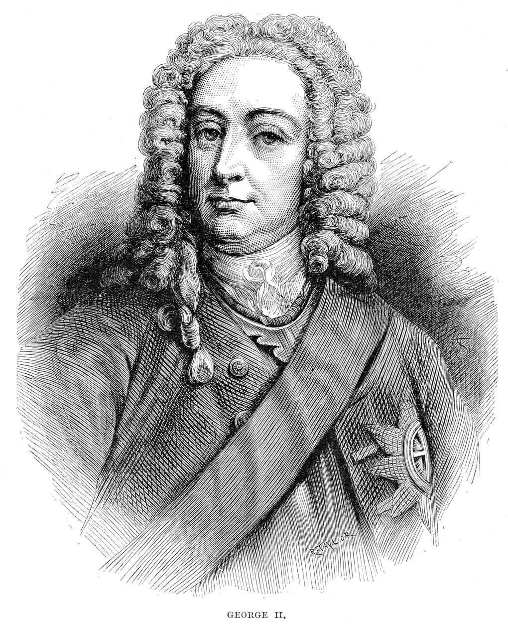 König Georg II. 1683-1760 König von Großbritannien und Irland und Kurfürst von Hannover ab 1727 von Unbekannt
