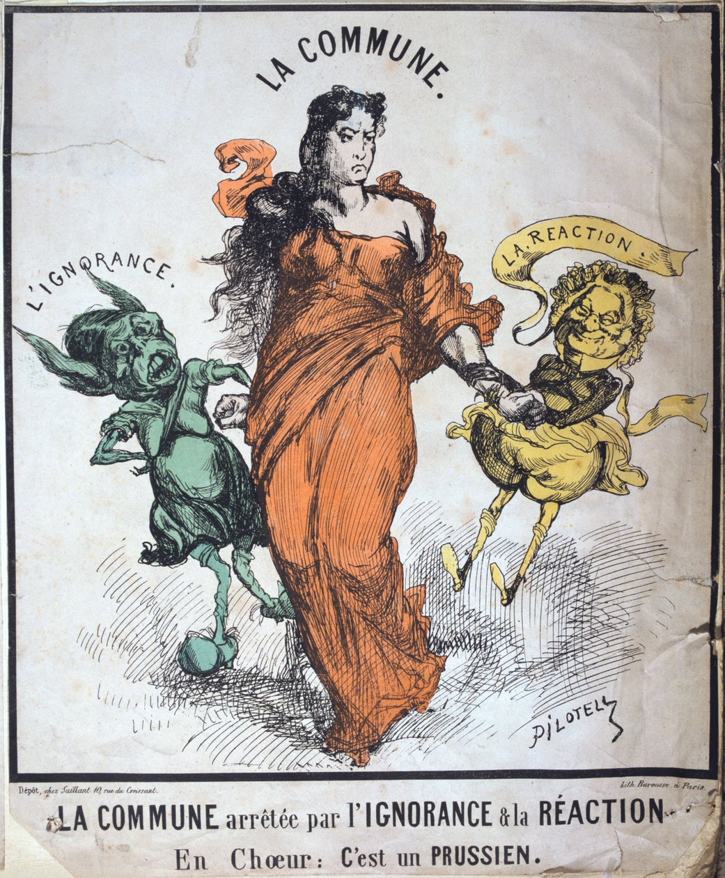 La Commune arretee par l