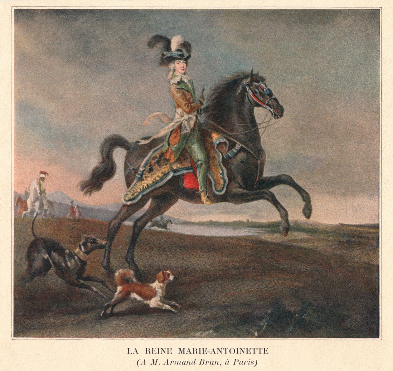 Die Königin Marie-Antoinette, 1783 von Unbekannt