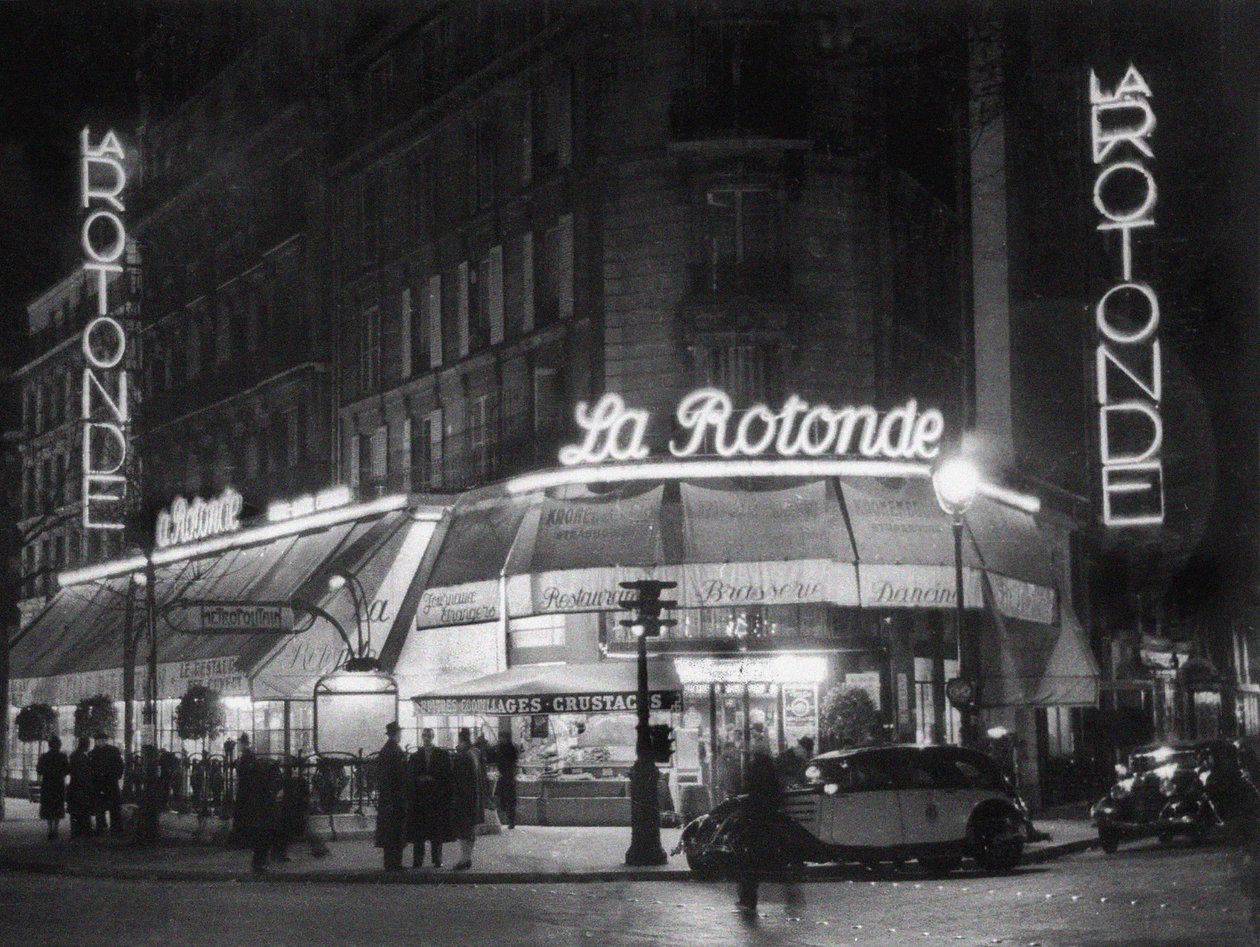La Rotonde, Boulevard du Montparnasse, 1939 von Unbekannt