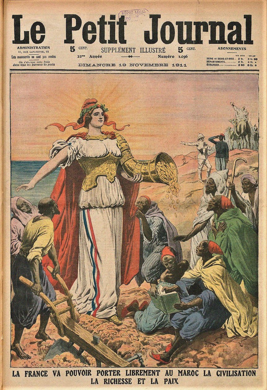 Die zivilisatorische Mission. Le Petit Journal, 19. November 1911, 1911 von Unbekannt