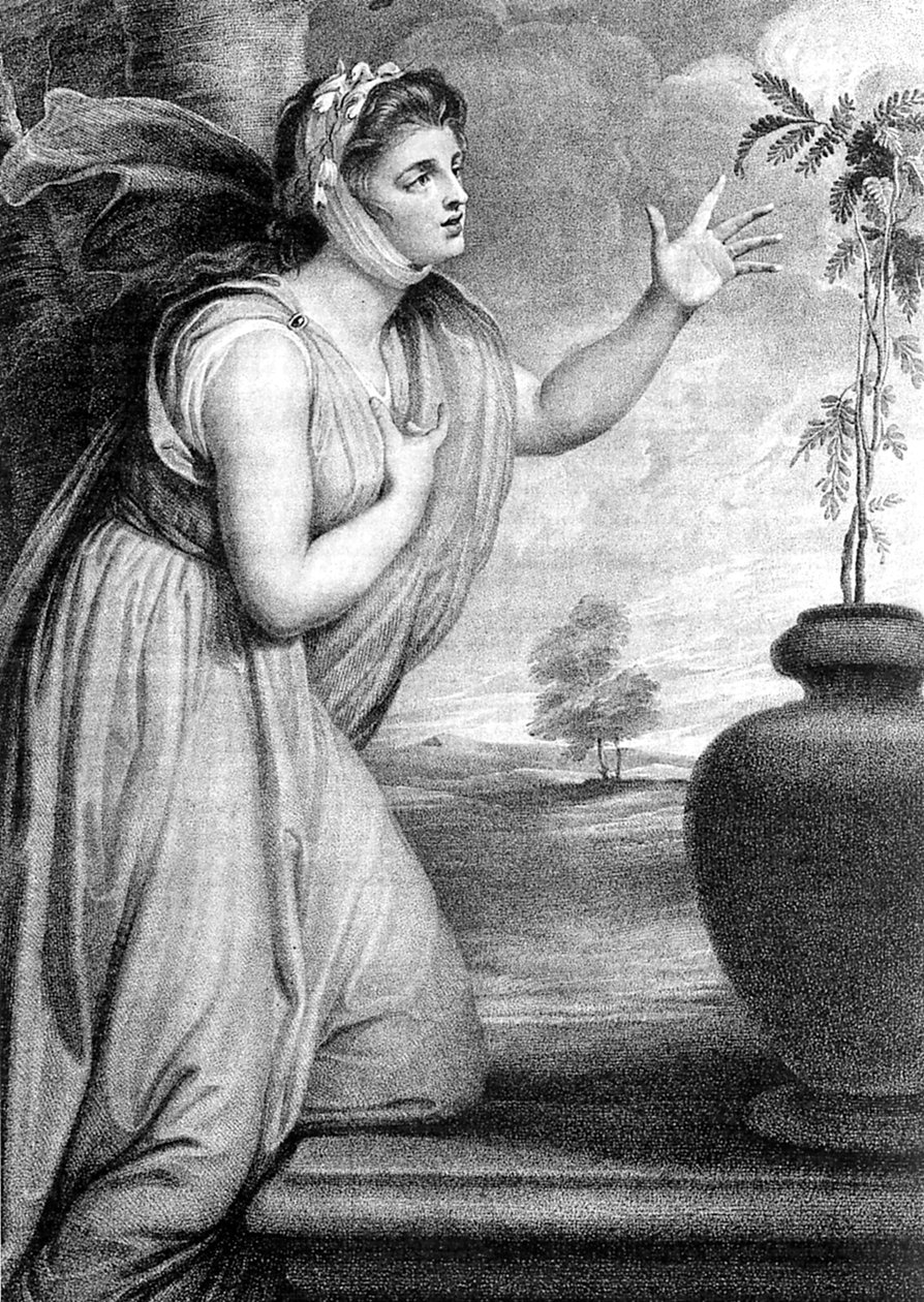 Lady Emma Hamilton, Ehefrau von Sir William Hamilton und Geliebte von Horatio Nelson von Unbekannt
