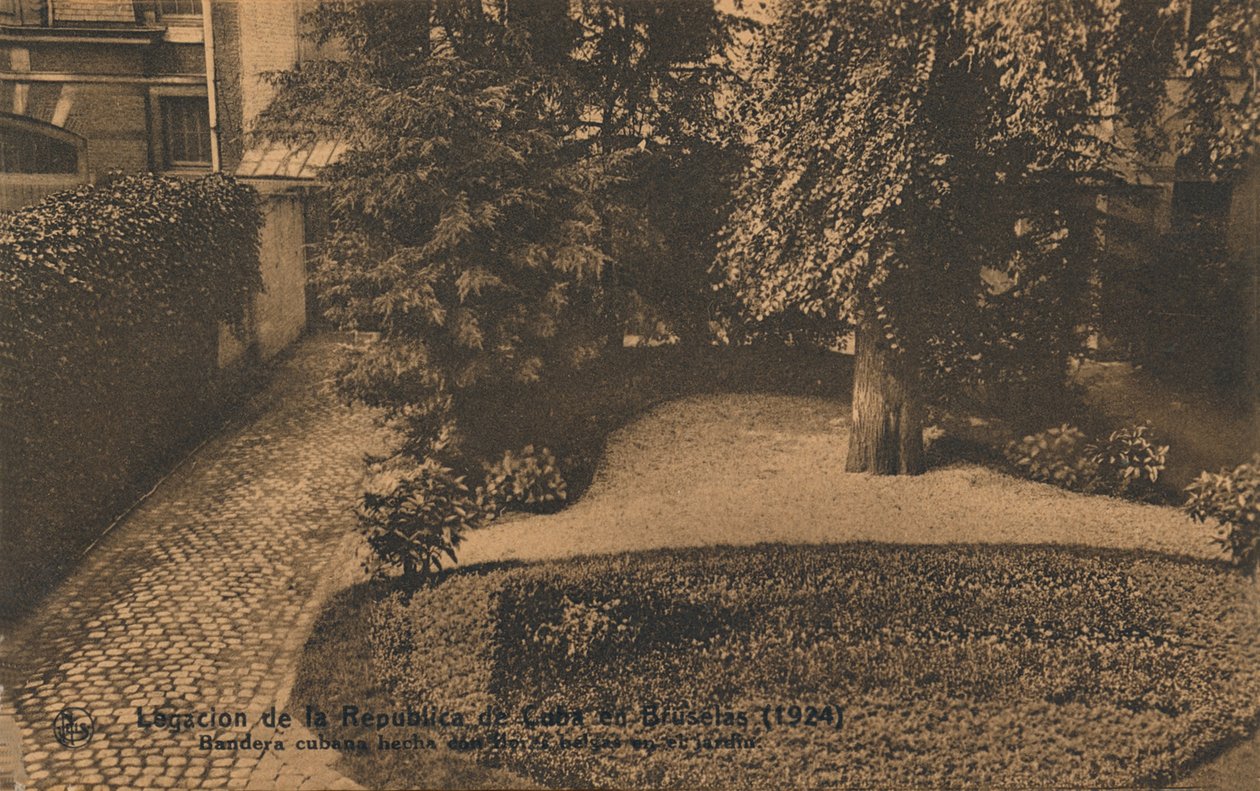 Legation der Republik Kuba in Brüssel, kubanische Botschaft in Brüssel, um 1924 von Unbekannt
