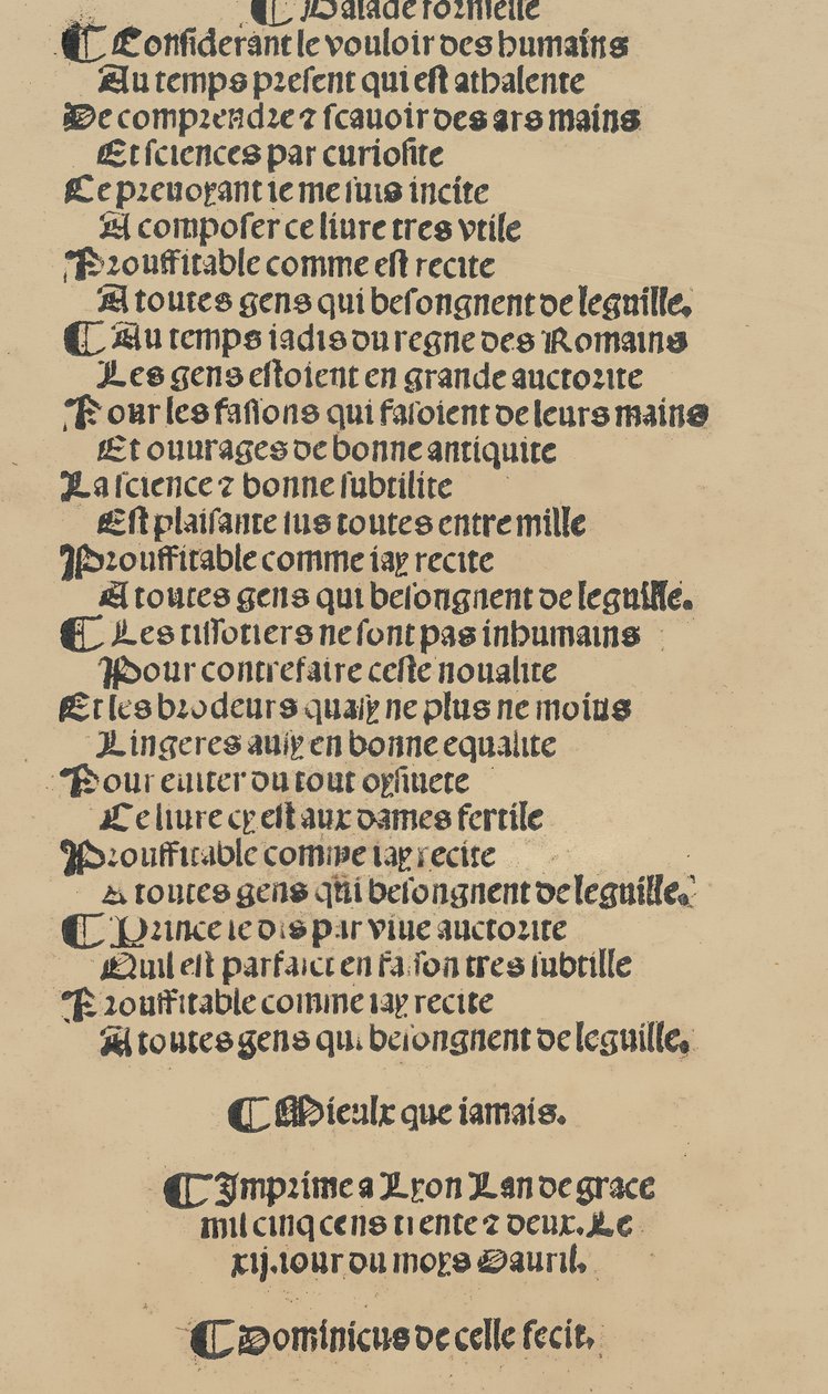 Libretto neu komponiert von Meister Domenico da Sera...arbeiten von jedem s... von Unbekannt
