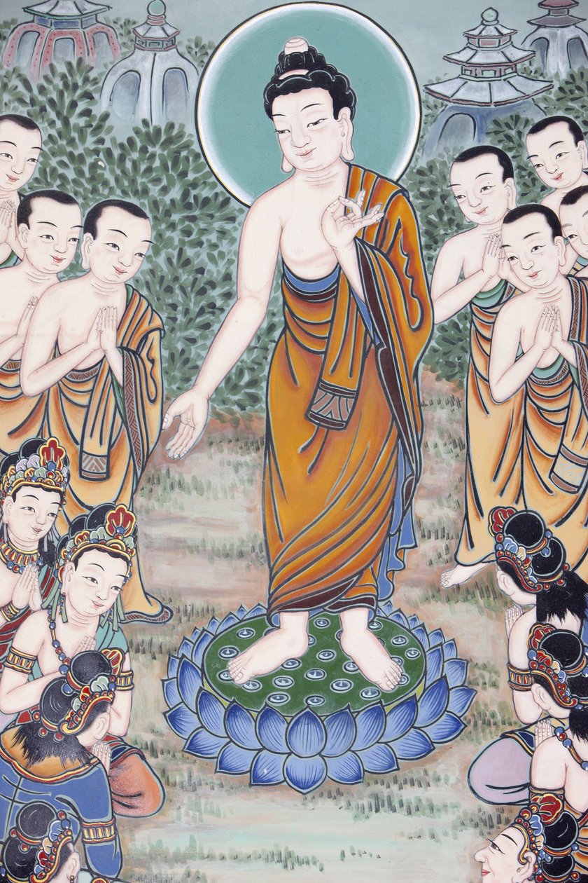 Leben Buddhas, Seoul, Südkorea von Unbekannt