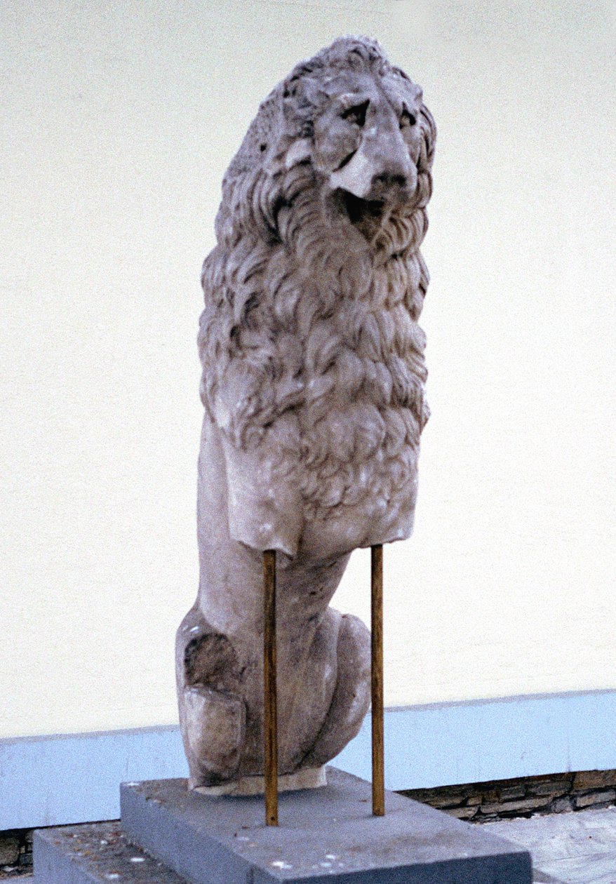 Löwe, Symbol des Königshauses von Makedonien, 9.-4. Jahrhundert v. Chr. von Unbekannt