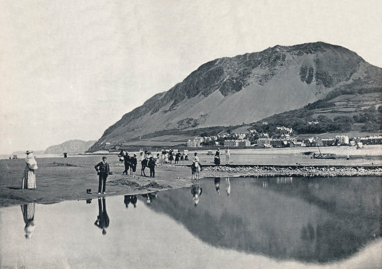 Llanfairechan - Das Dorf und der Penmaenmawr-Berg, 1895 von Unbekannt