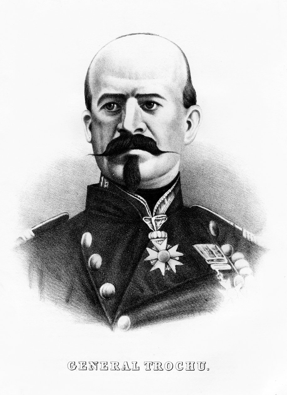 Louis Jules Trochu, französischer Militärführer und Politiker, Mitte-Ende des 19. Jahrhunderts von Unbekannt