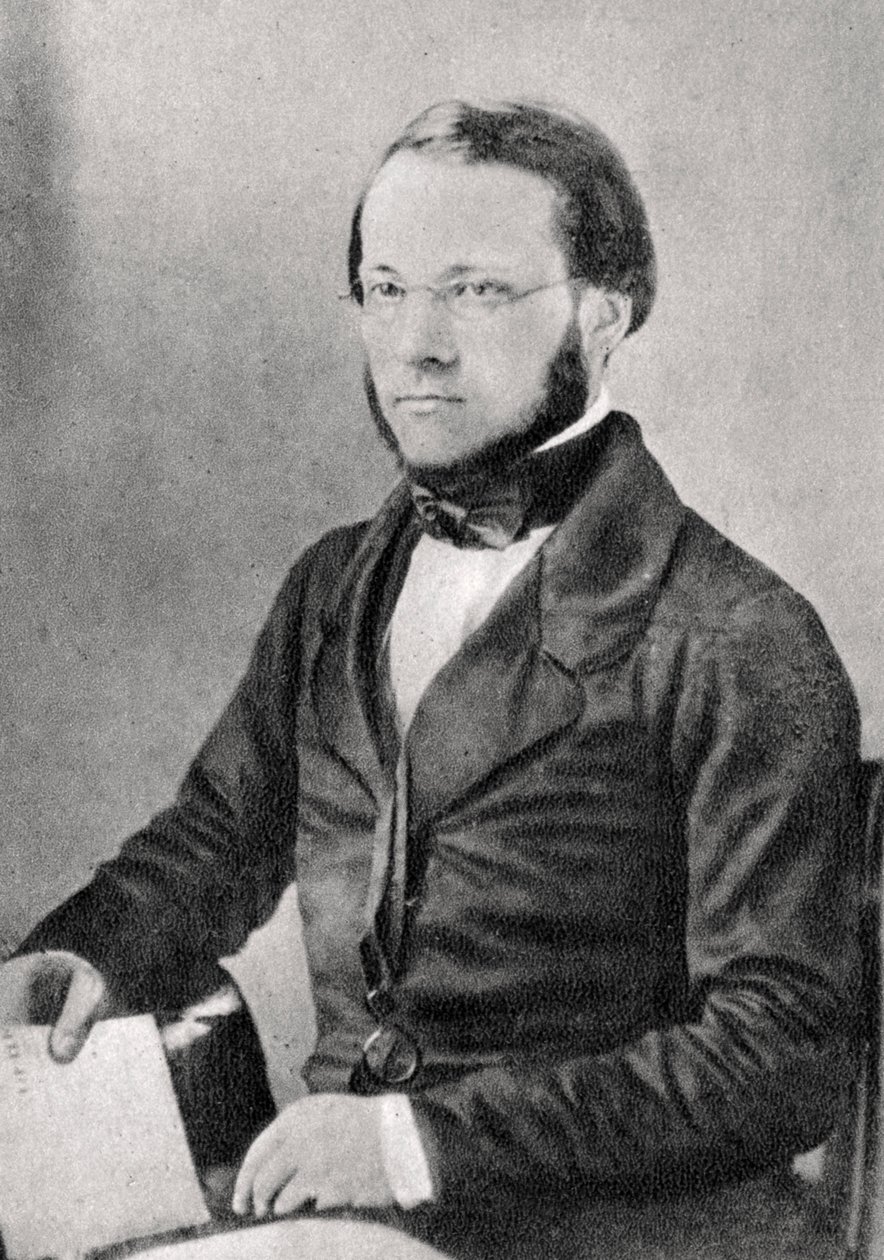 Louis Pasteur, französischer Chemiker und Mikrobiologe, 1852 von Unbekannt