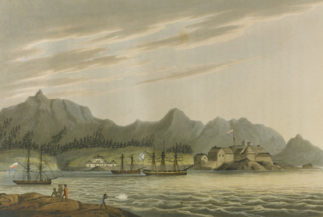 Lysyansky: Eine Reise um die Welt in den Jahren 1803-06, im Schiff Neva von Unbekannt