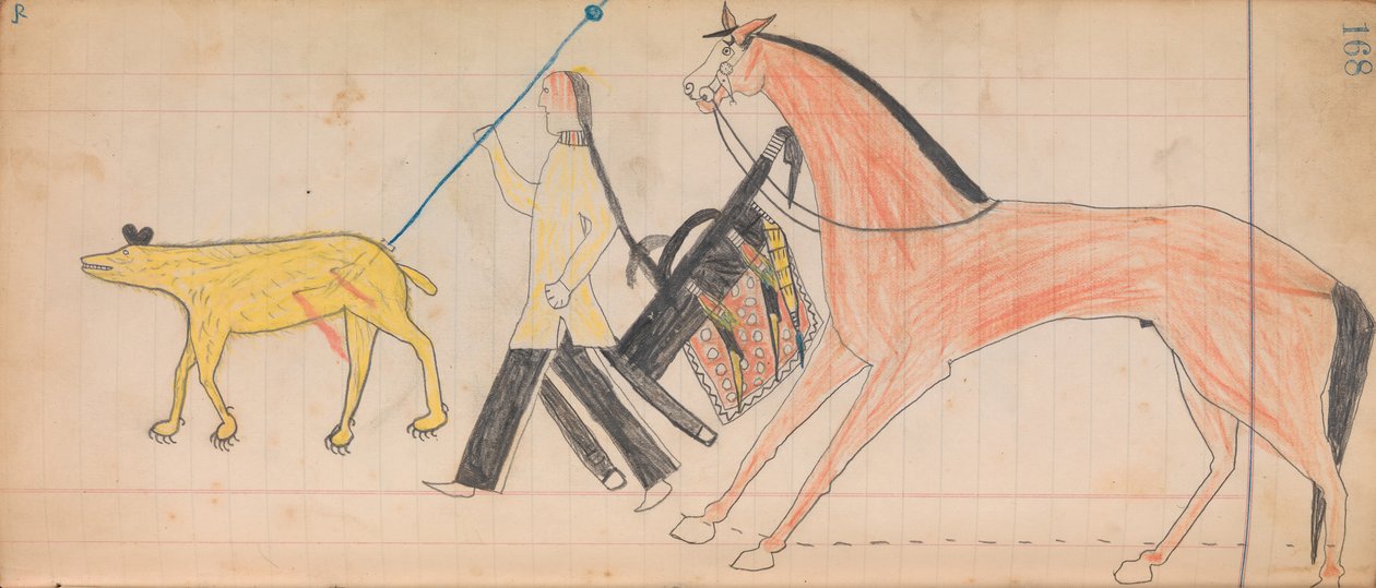 Maffet Ledger: Zeichnung, ca. 1874-81 von Unbekannt