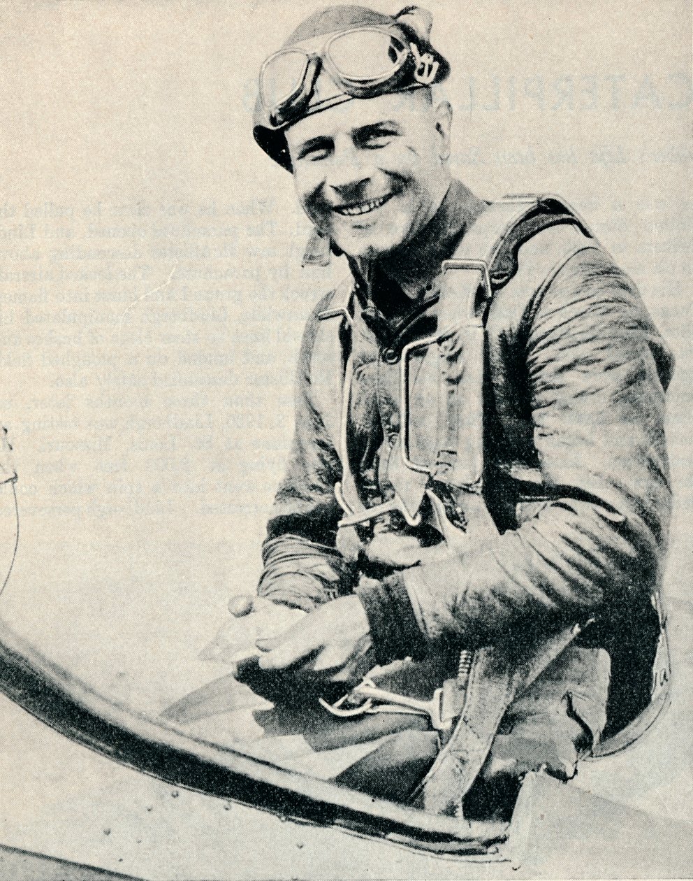 Major James H. Doolittle, amerikanischer Flieger, ca. 1936-1937 von Unbekannt
