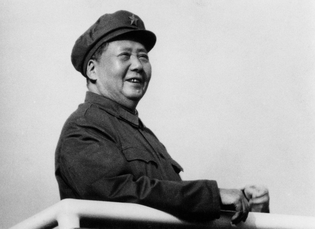 Mao Zedong, chinesischer kommunistischer Revolutionär und Führer, ca. 1950er-1960er von Unbekannt