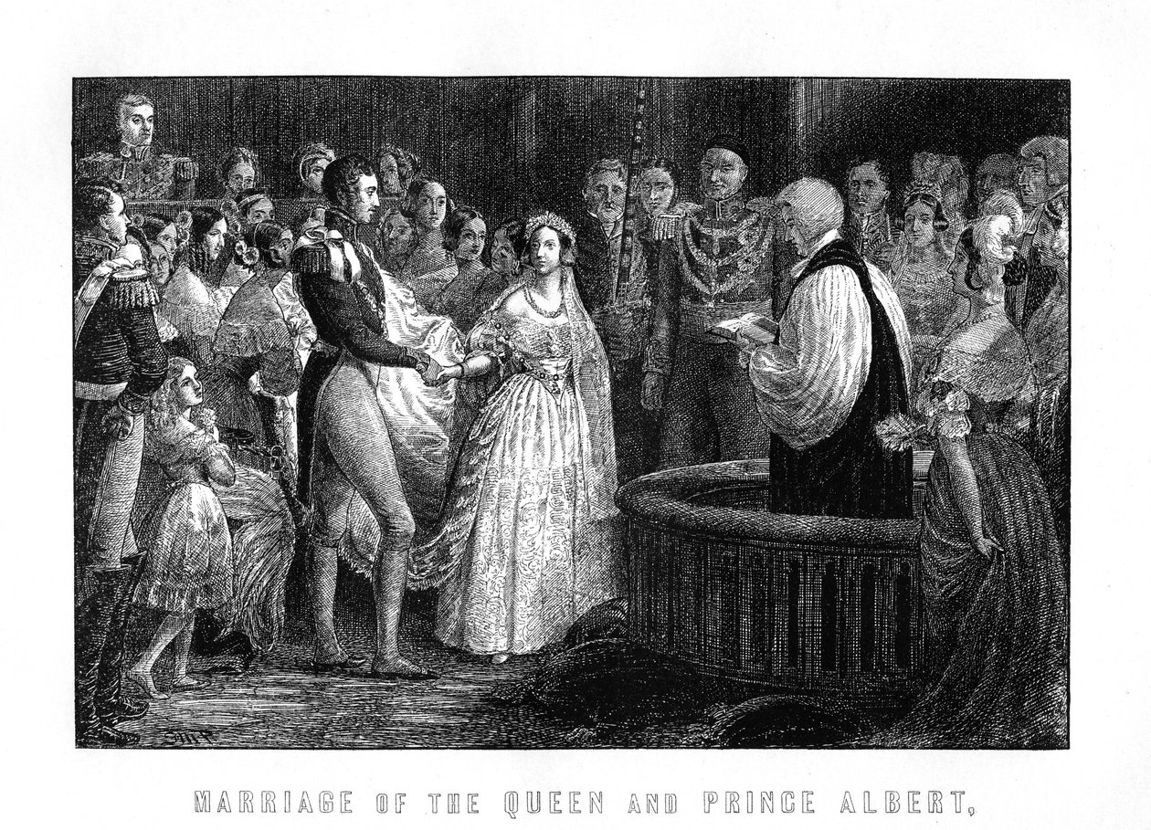 Hochzeit von Königin Victoria und Albert, Chapel Royal, St. James
