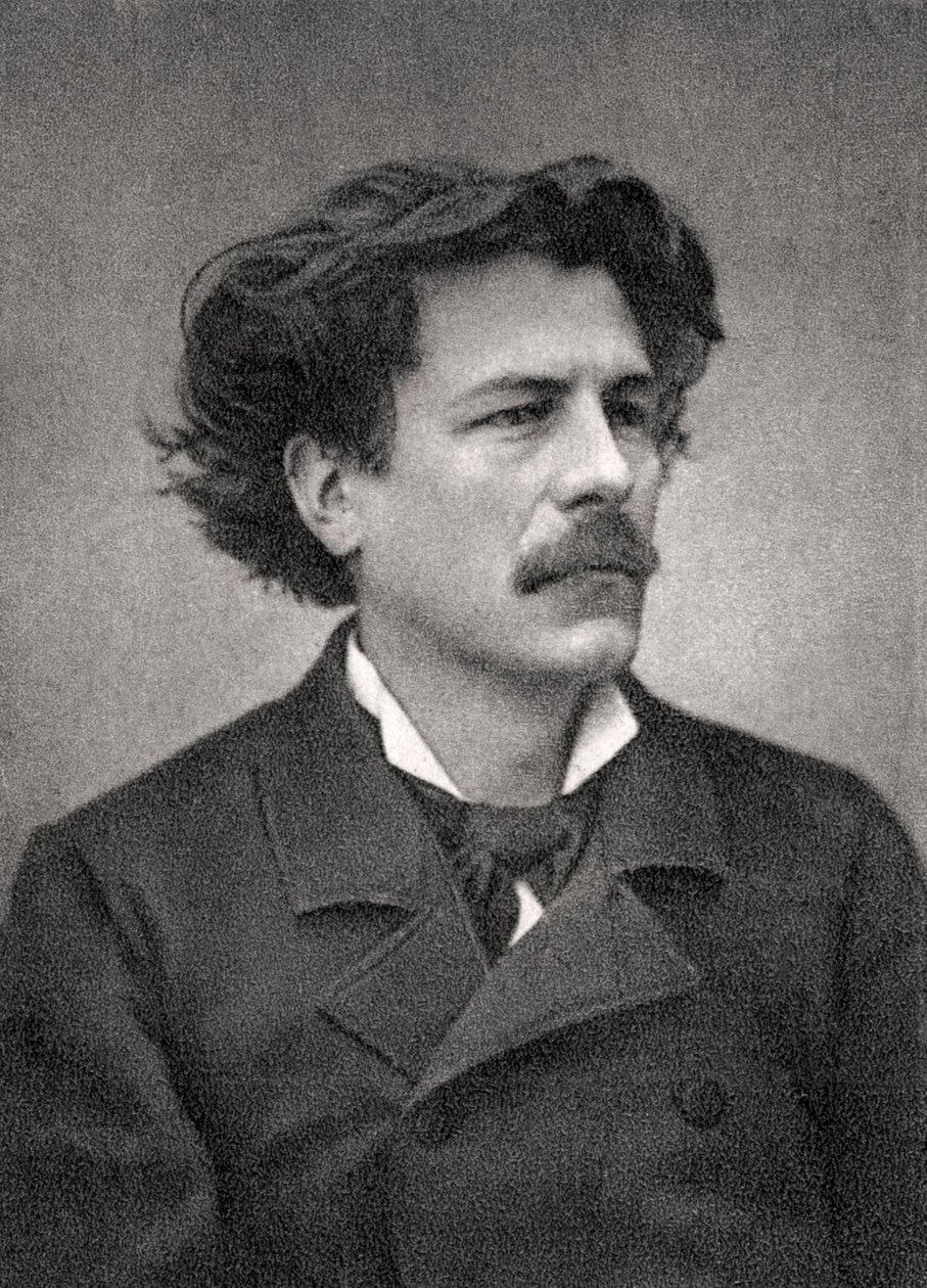 Maurice Rollinat, französischer Dichter, 1888 von Unbekannt