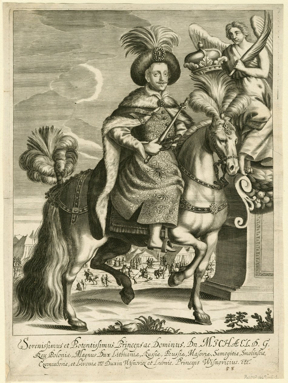 Michal Korybut Wiśniowiecki 1640-1673, König von Polen und Großherzog von Litauen, um 1670 von Unbekannt