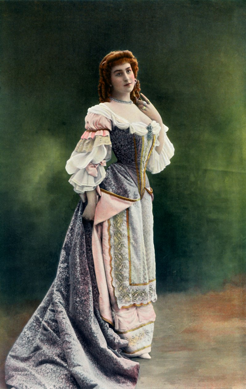 Mlle. Felyne - Vom Nationaltheater De LOdeon - Rolle der Leonore - LEcole Des Maris, 1904 von Unbekannt
