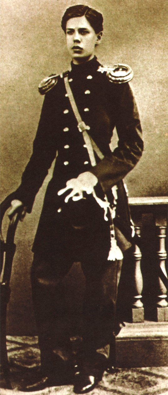 Modest Mussorgsky, russischer Komponist, als junger Mann, späte 1850er Jahre von Unbekannt