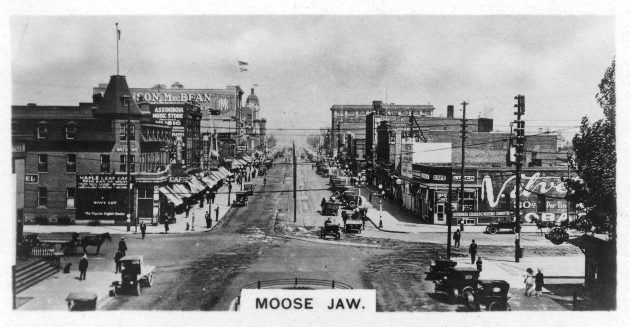 Moose Jaw, Saskatchewan, Kanada (ca. 1920er Jahre) von Unbekannt