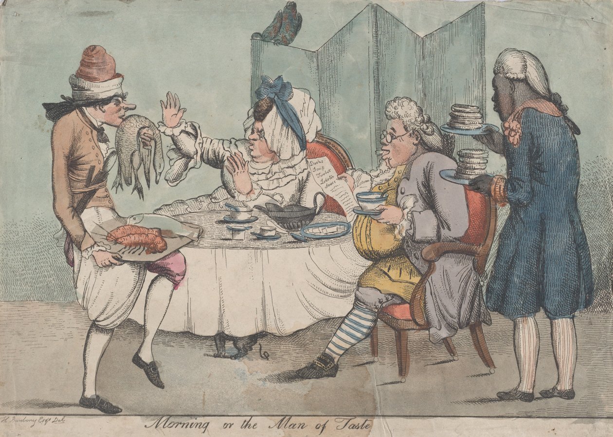 Morgen, oder, der Mann des Geschmacks, 1802-11 von Unbekannt