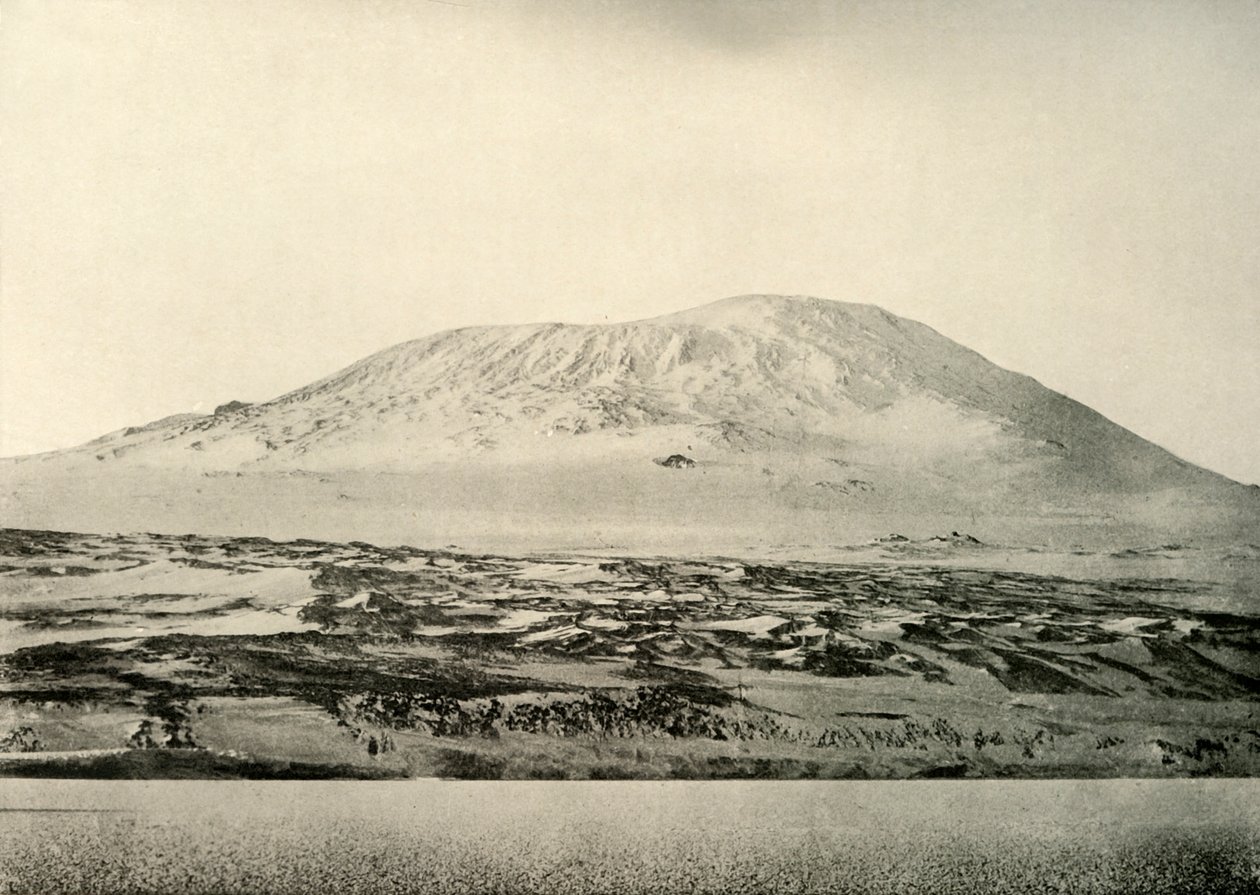 Der Mount Erebus...Der alte Krater links von Unbekannt