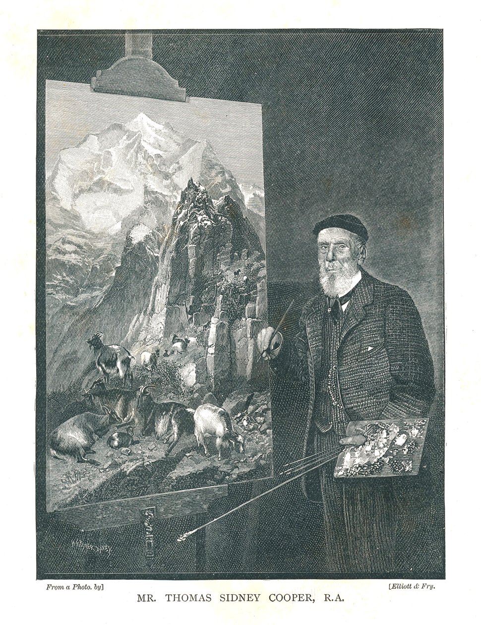 Mr. Thomas Sidney Cooper R.A., 1894 von Unbekannt