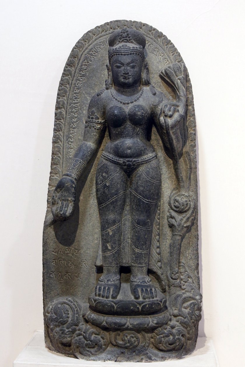 Nationalmuseum von Indien, Delhi. Tara. Pala, 8. Jahrhundert n. Chr., Bihar. Stein. Indien von Unbekannt